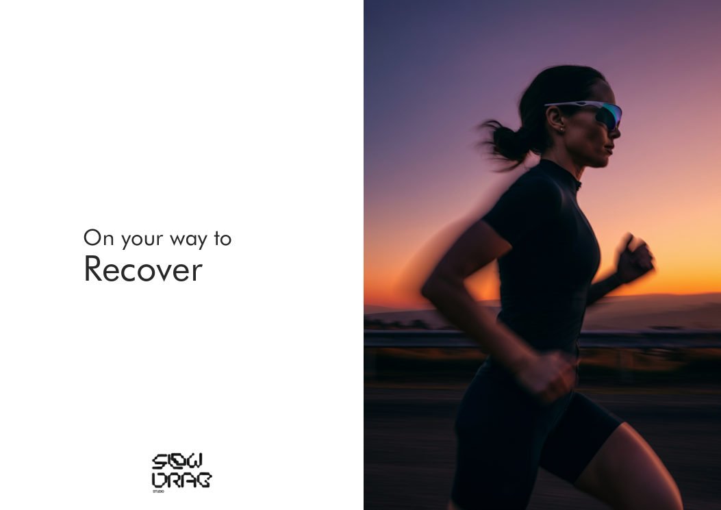Recovery pitch deck opening spread
